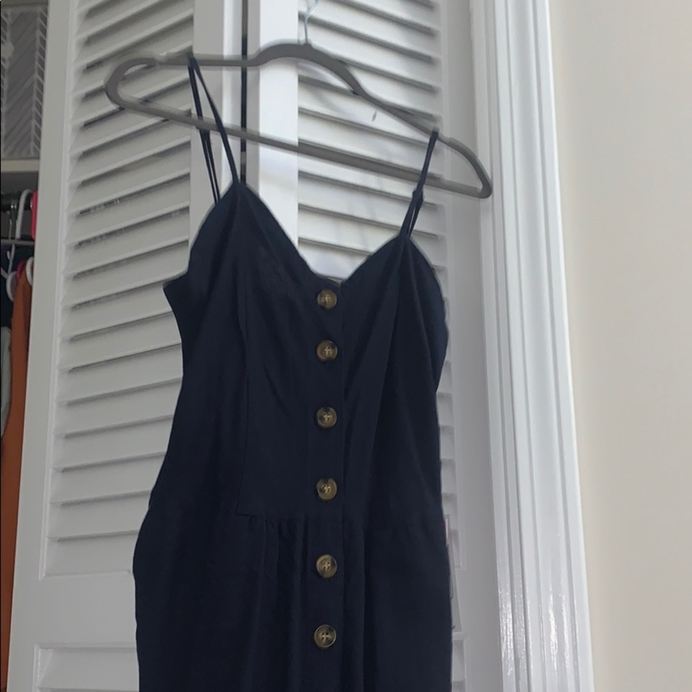 Navy Jumpsuit